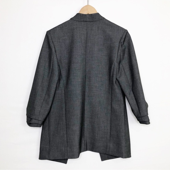 Babaton Aritizia Power Hip Gray open closure blazer - Picture 3 of 13